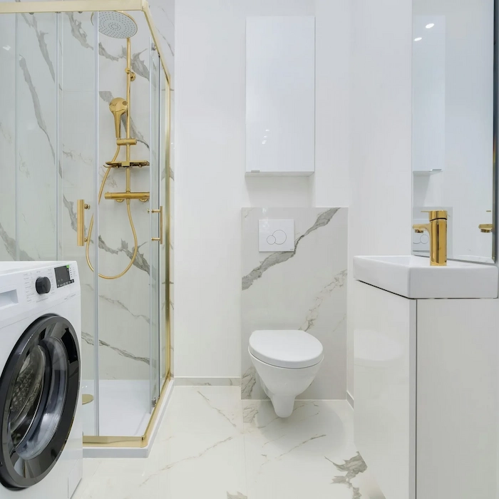 Bathroom renovation by Level A Builders