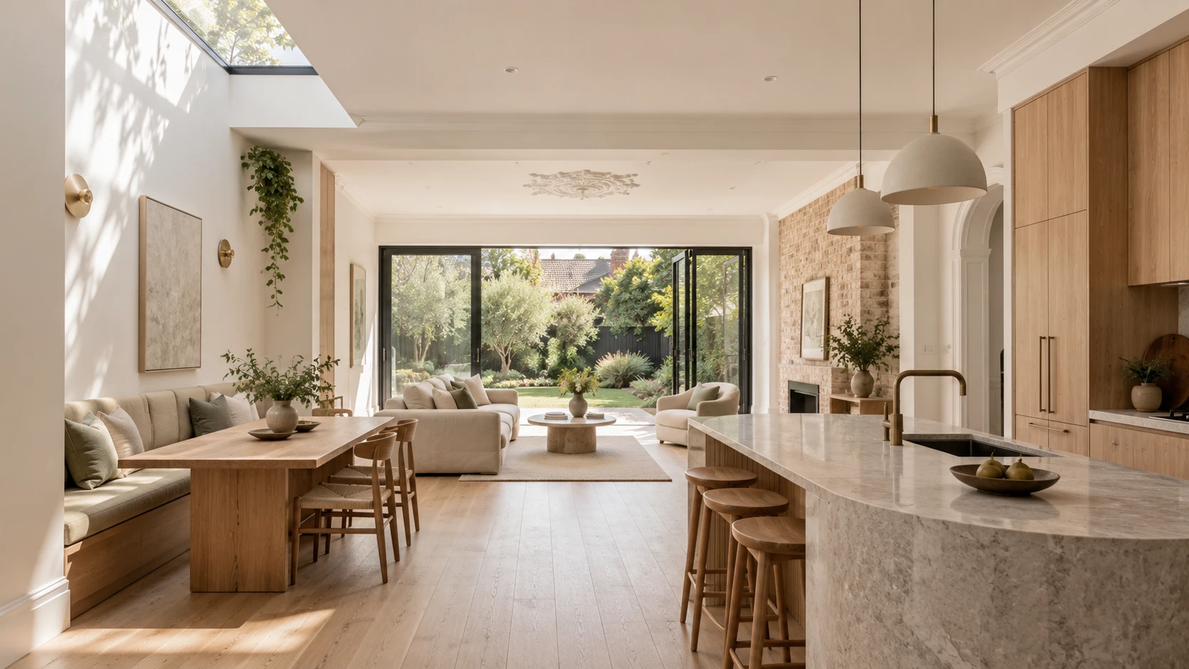 Completed Brighton, Melbourne home renovation project by Level A Builders