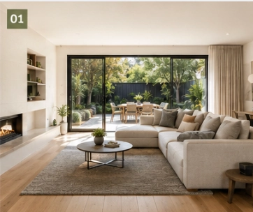 Completed full house renovation interior